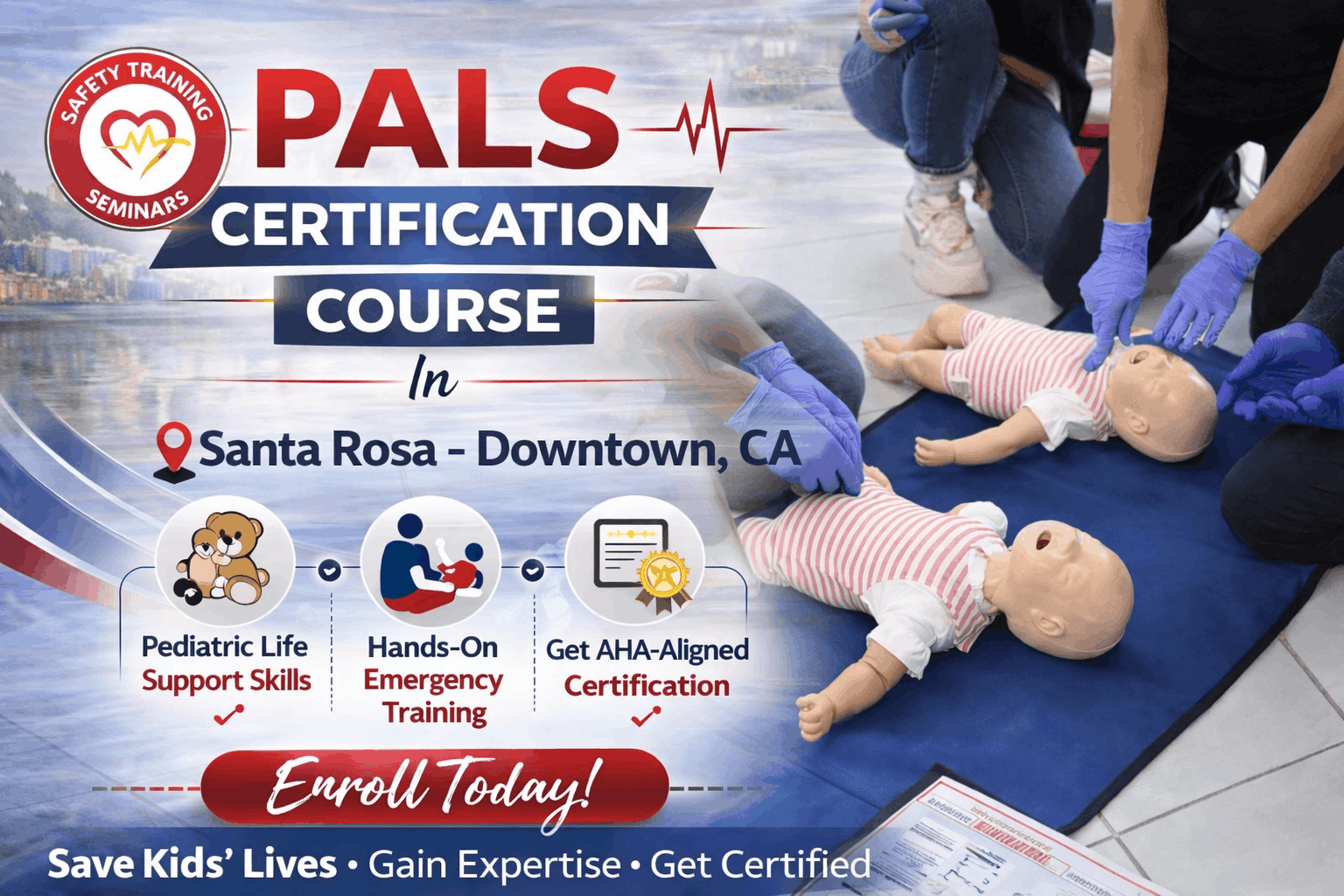 PALS Certification Course in Santa Rosa – Downtown, CA