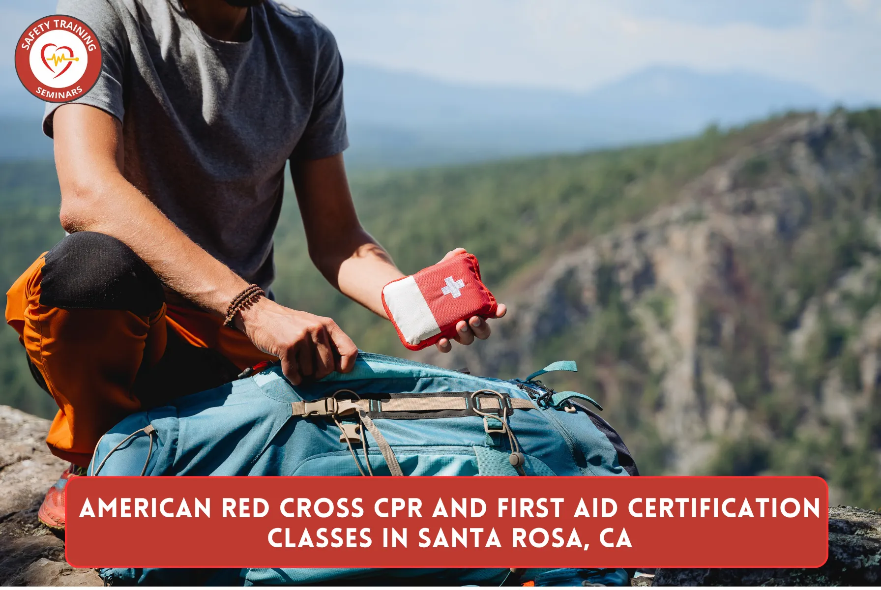 American Red Cross CPR and First Aid Certification Classes in Santa Rosa, CA